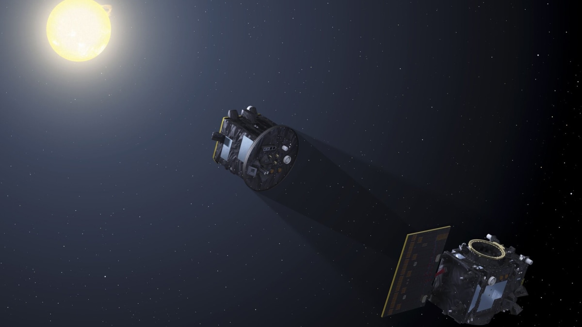 La misión Proba-3 Mmssion de la ESA, que realizará un eclipse solar, se dirige a su sitio de lanzamiento en la India