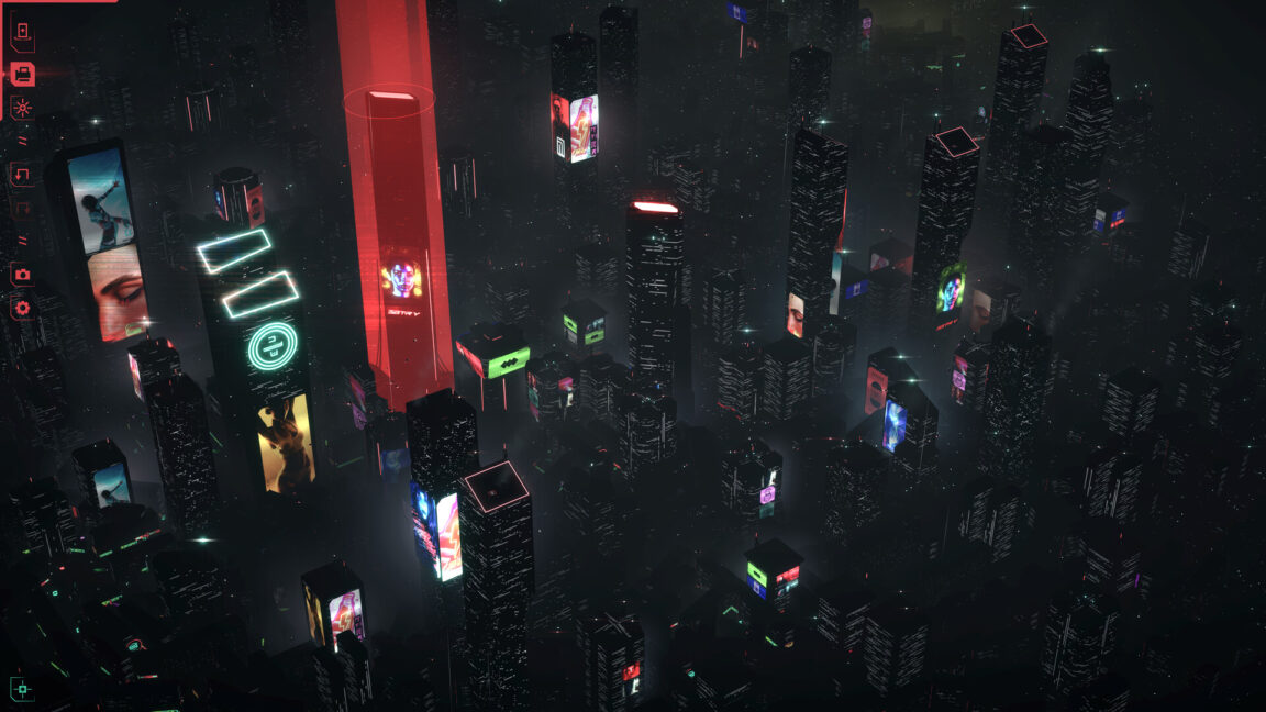 Dystopika es un hermoso constructor de ciudades cyberpunk sin detalles feos