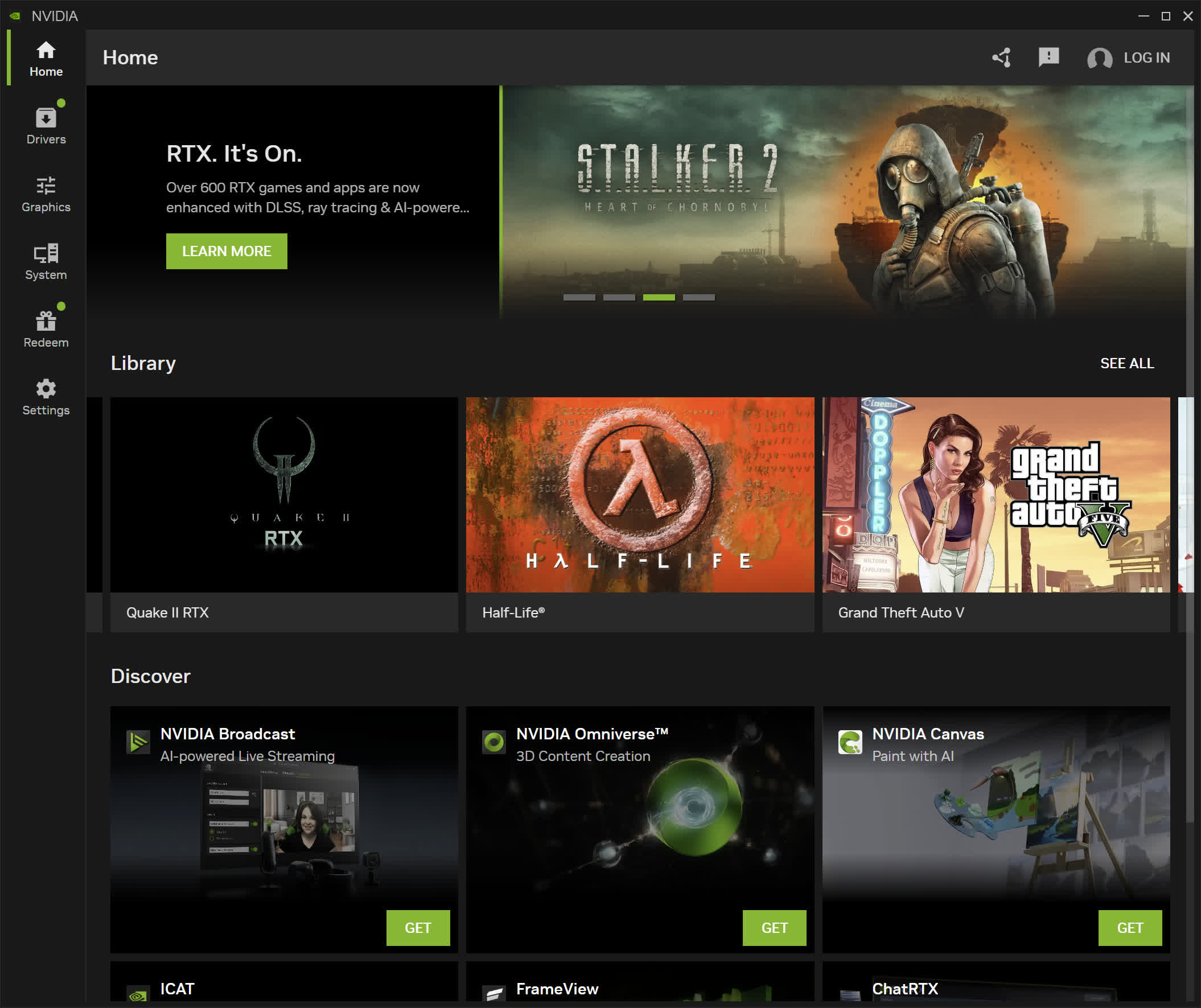 Nvidia acaba con GeForce Experience, Nvidia App 1.0 entra en funcionamiento