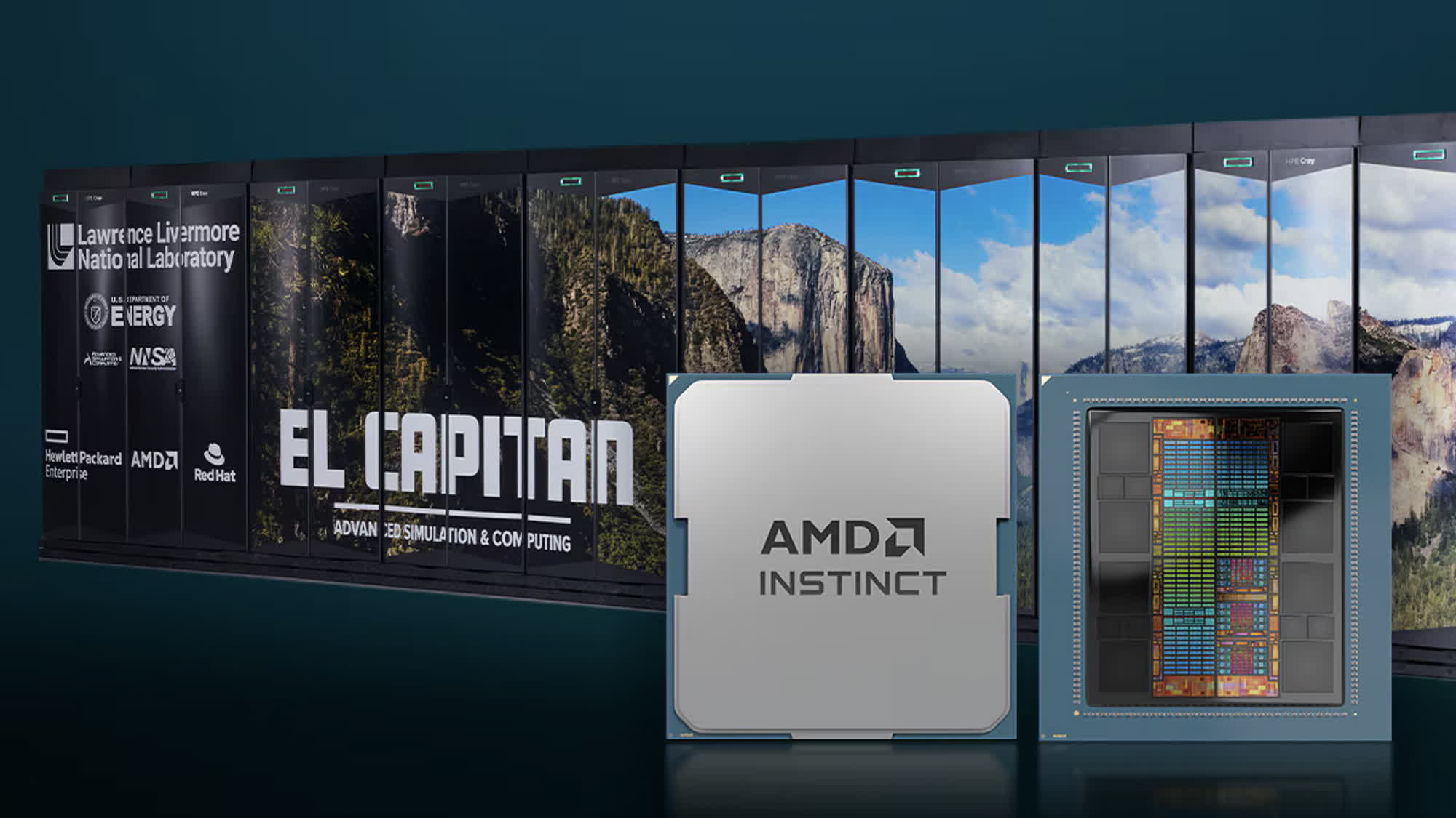 La supercomputadora El Capitán con tecnología AMD se lleva la corona de rendimiento global