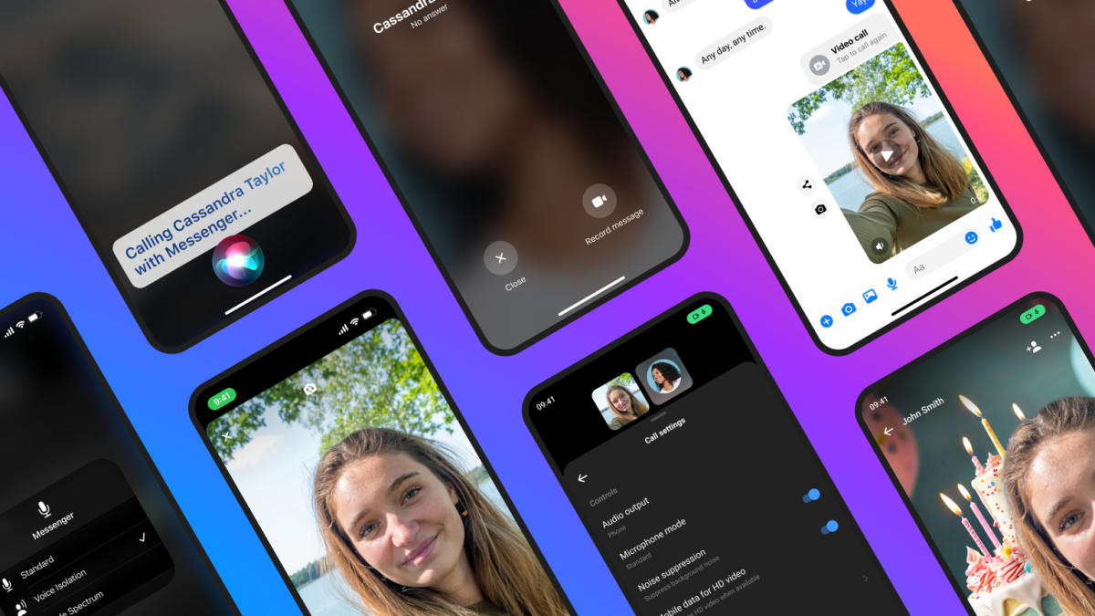 Las últimas funciones de Meta para Messenger Calling incluyen fondos de IA