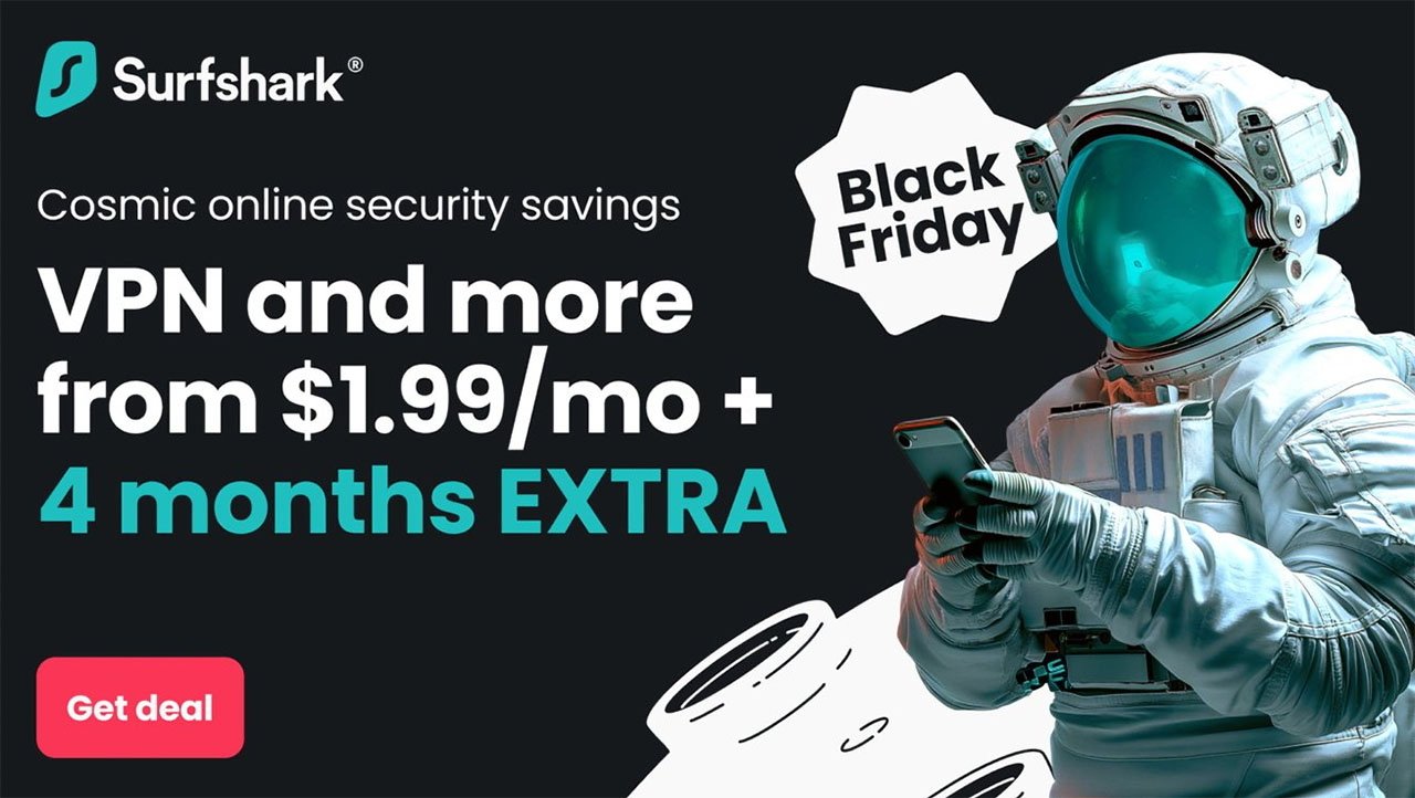 Deja que Surfshark VPN te mantenga seguro mientras compras el Black Friday