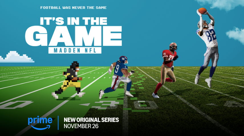 Un programa de televisión sobre los juegos Madden de EA Sports llega a Prime Video el 26 de noviembre