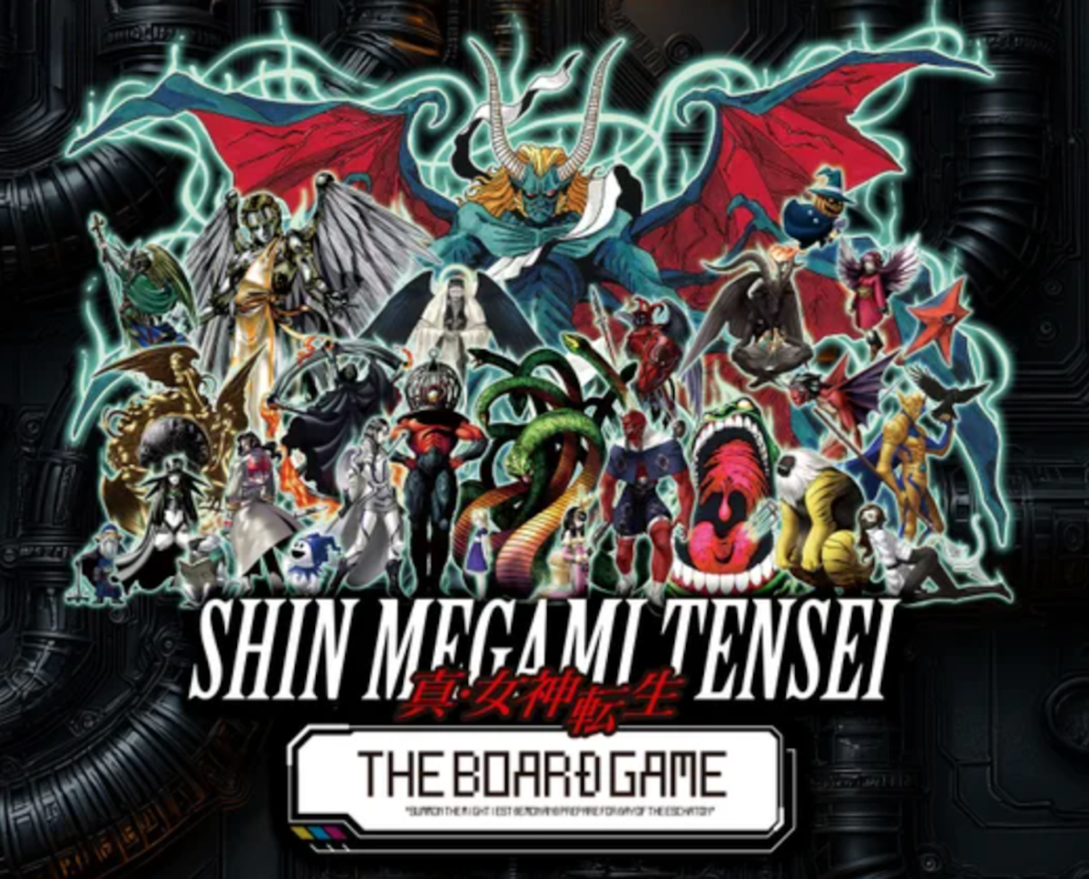 Este juego de mesa Shin Megami Tensei presenta 72 intrincadas figuras de demonios.