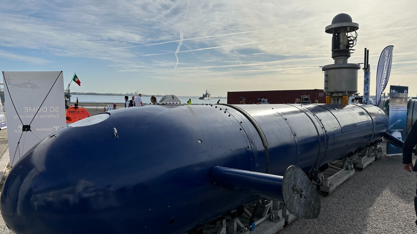 La Armada alemana realiza pruebas para el submarino autónomo del IAI