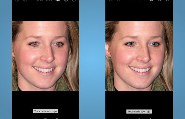 Cómo quitar los ojos rojos de tus fotos en Android y iPhone fácilmente