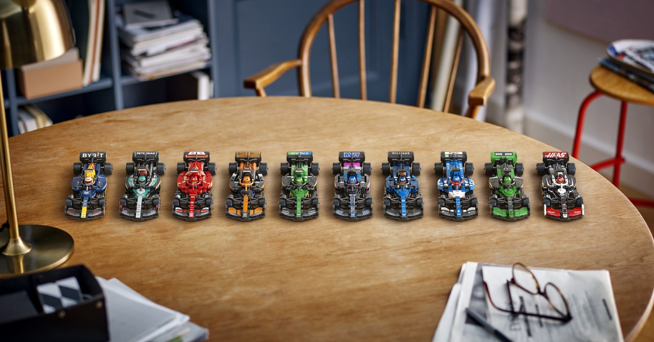 Lego y la Fórmula 1 lanzan conjuntos completos de equipos y pilotos