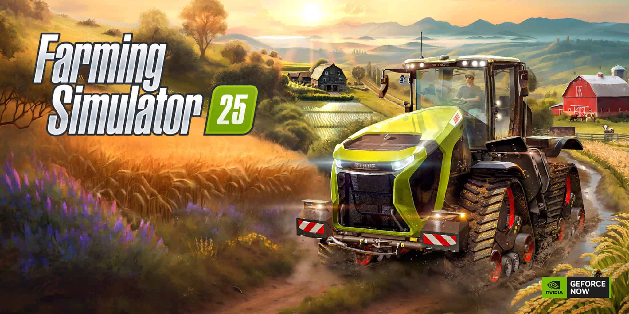 Vive la vida en la granja con GeForce NOW y Farming Simulator 25