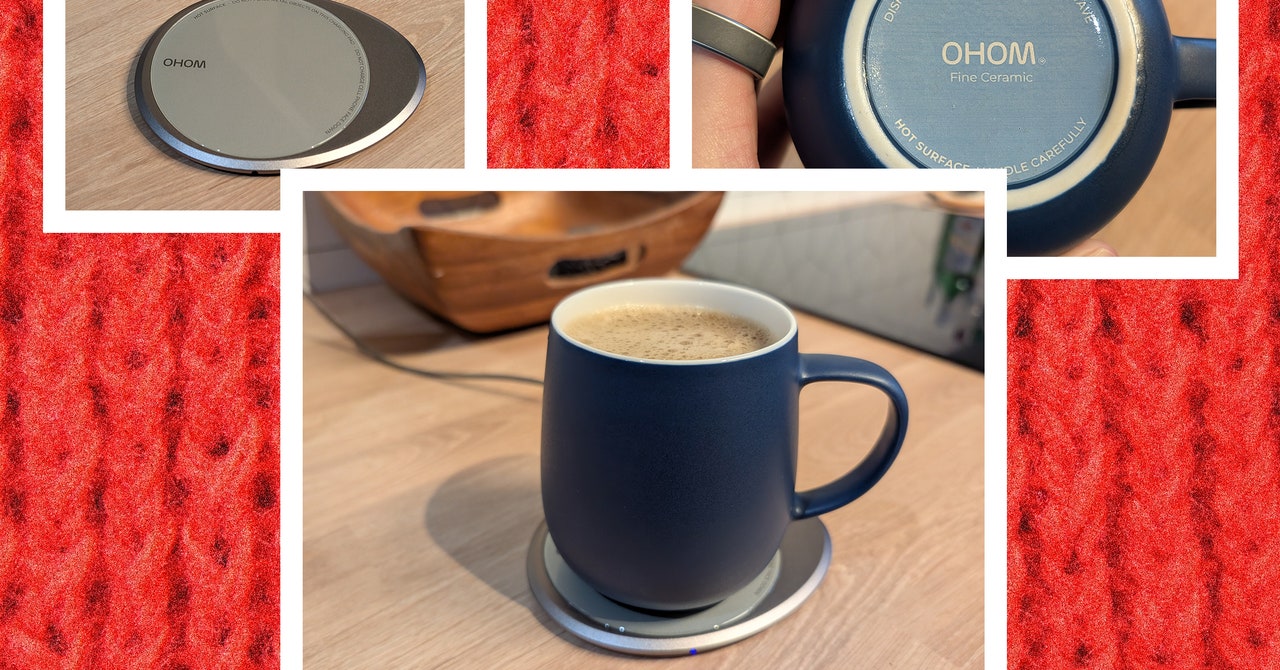 Esta taza autocalentable mantiene las cosas calientes y sencillas