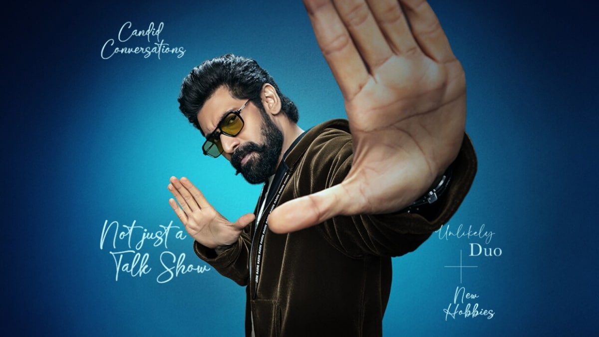 The Rana Daggubati Show se estrenará en Prime Video el 23 de noviembre