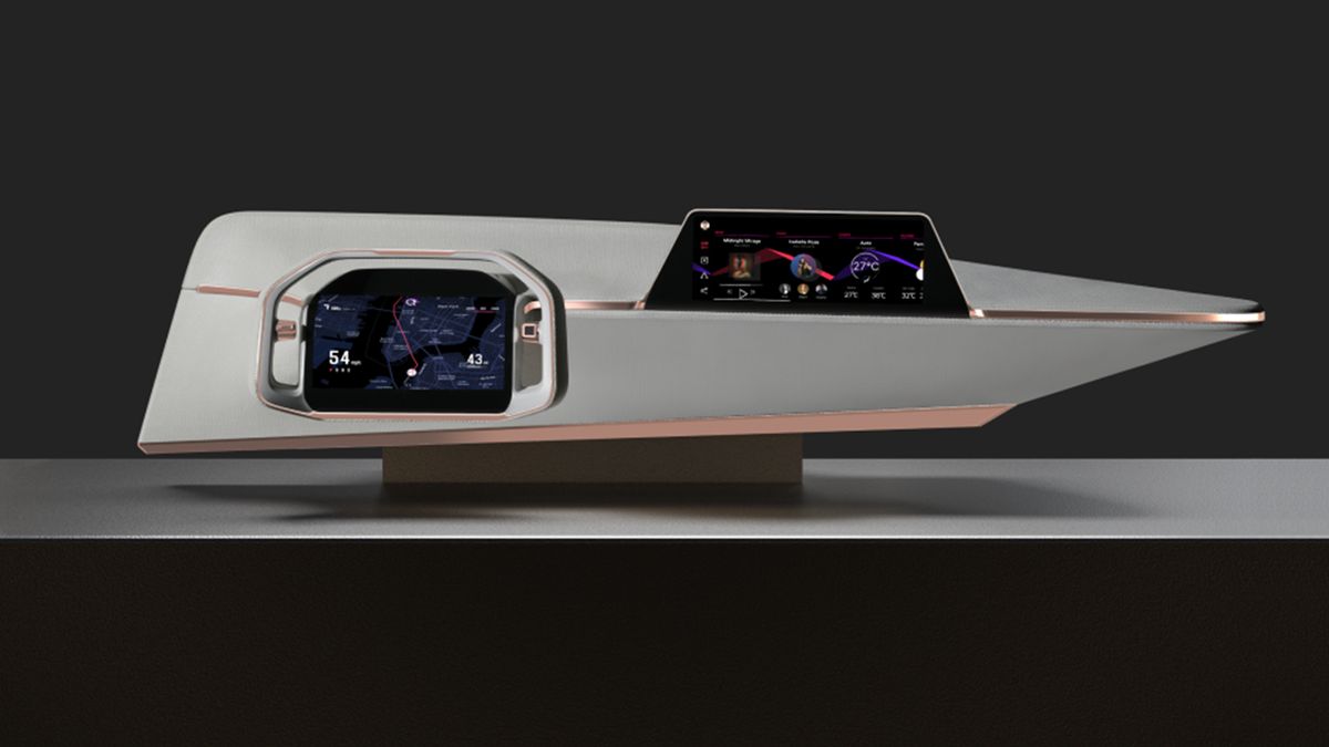 LG revela el futuro de la tecnología en el automóvil, incluido un asistente virtual que lleva a los conductores cansados ​​a una cafetería cercana