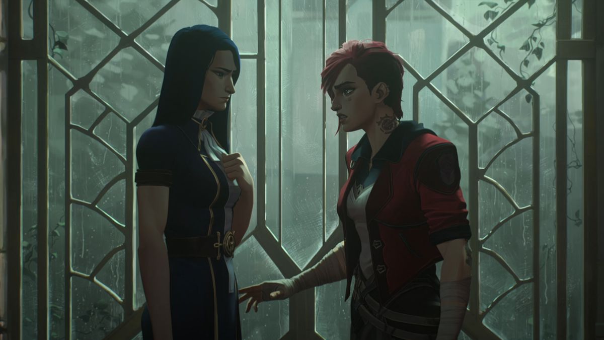 La segunda temporada de Arcane finalmente nos dio el gran momento Caitlyn y Vi que estábamos esperando, y sus creadores dicen que «no podríamos haberlo hecho en la primera temporada».