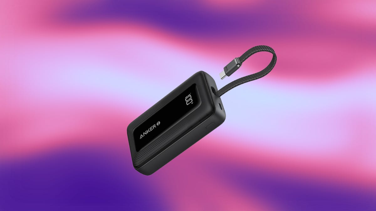 El Black Friday acaba de llevar el banco de energía USB-C portátil Anker a un precio récord
