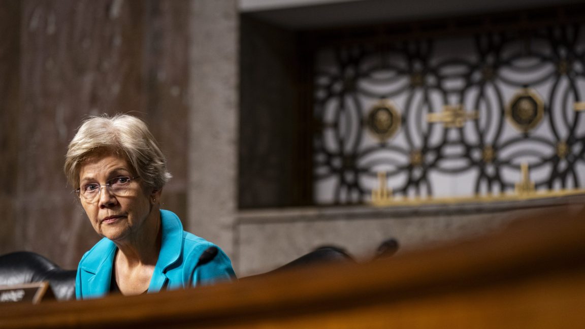 Elizabeth Warren pide medidas enérgicas contra el “monopolio” de Internet del que nunca ha oído hablar