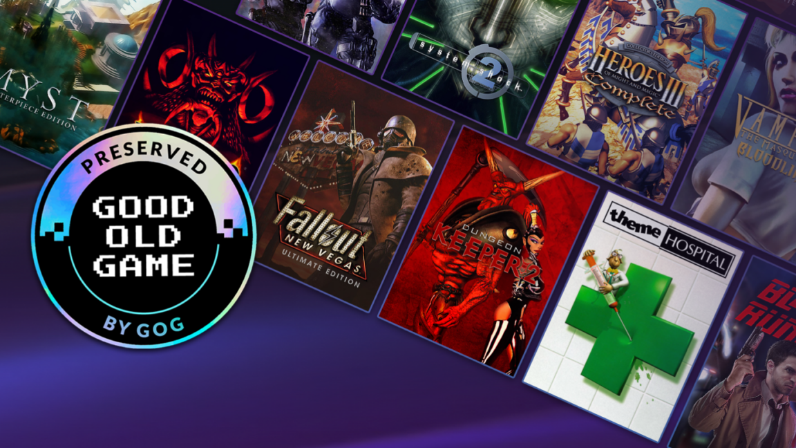 El Programa de Preservación de GOG es la tienda libre de DRM que se centra en los clásicos