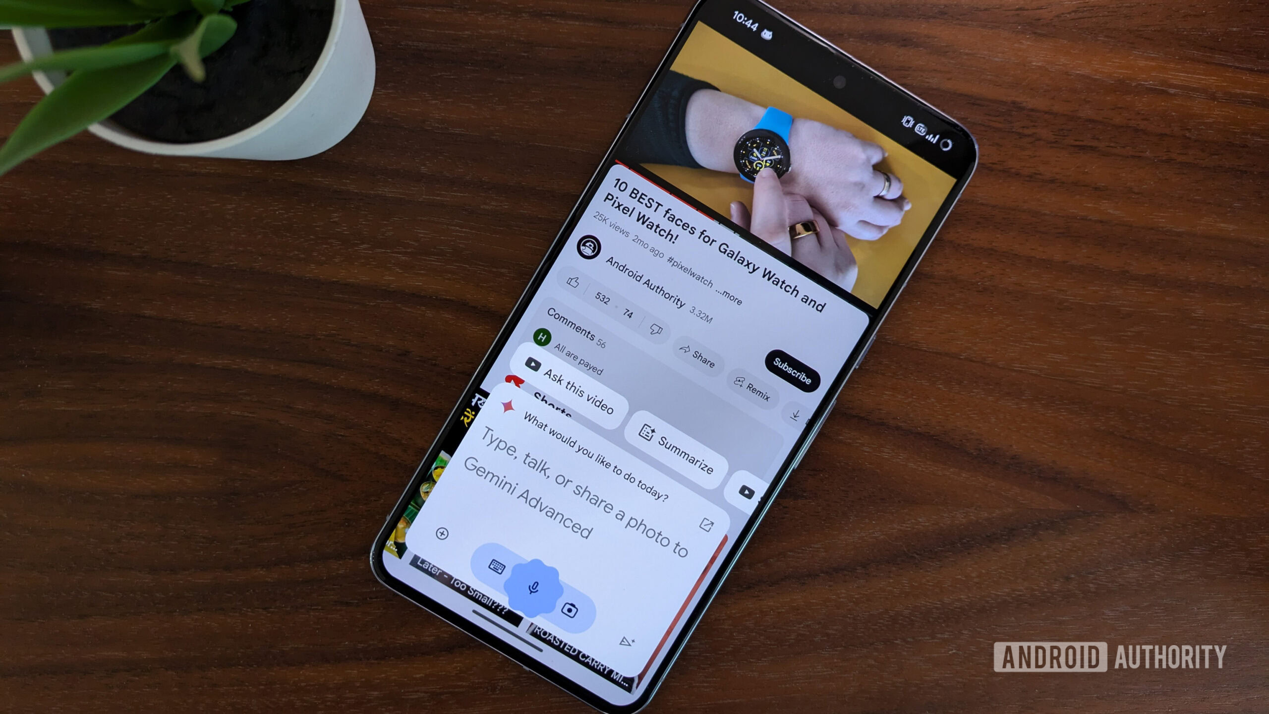 Géminis puede hablar más sobre los videos de YouTube para que puedas profundizar más (desmontaje de APK)