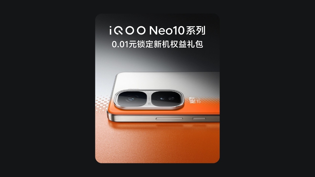 Comienzan las reservaciones previas de la serie iQOO Neo 10; Diseño objeto de burla