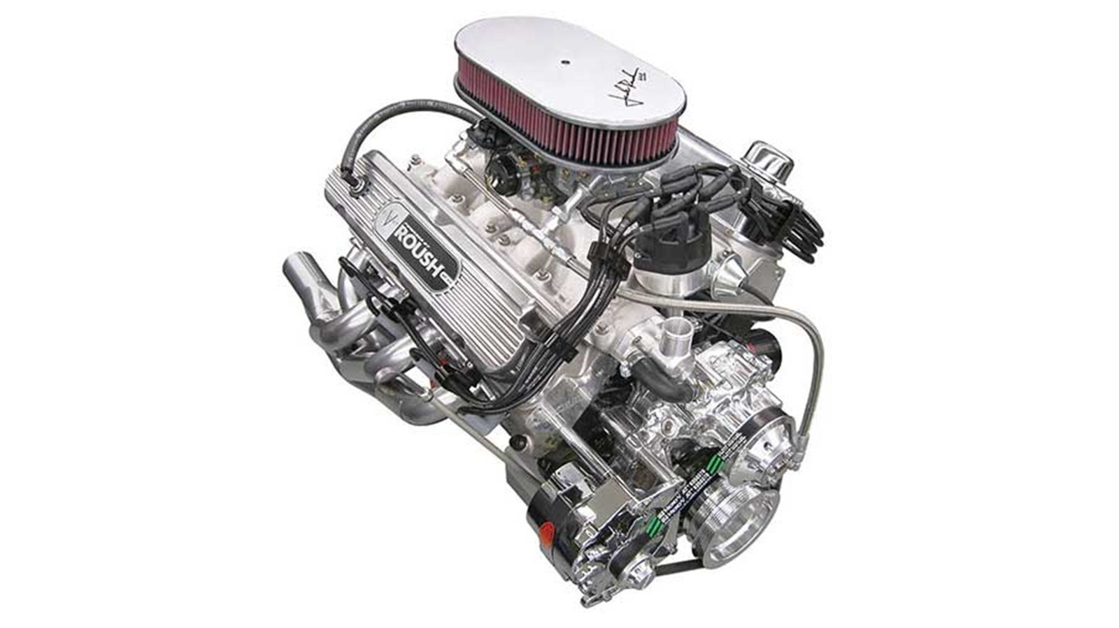 ¿Qué diferencia un motor armado Roush de un motor armado Ford normal?