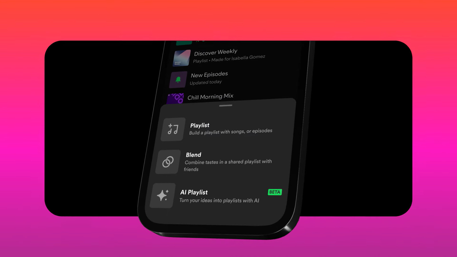 ¿Qué es la lista de reproducción de Spotify AI y cómo se usa?