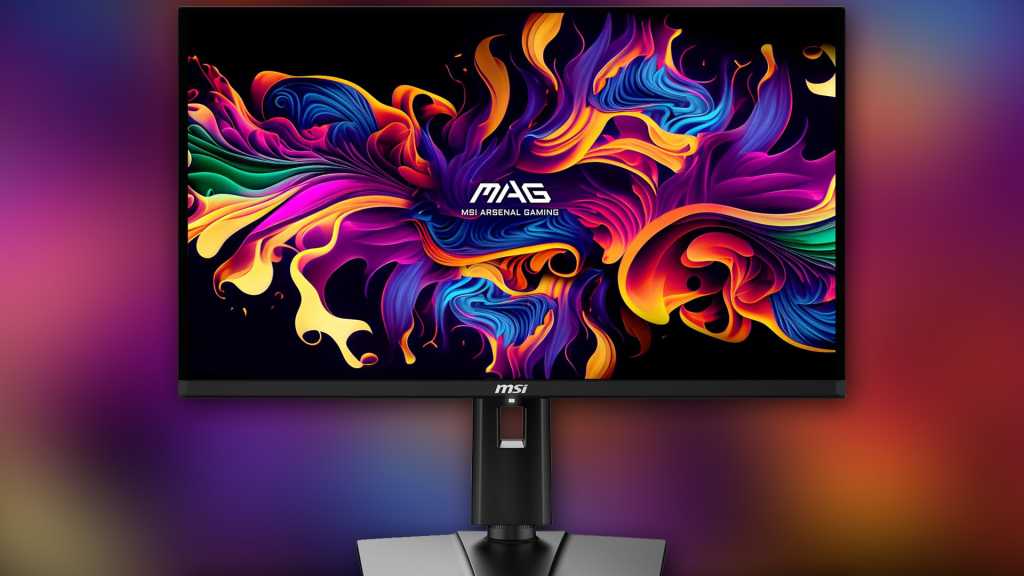 Actúa ahora para conseguir este monitor OLED MSI 1440p 240Hz a su precio más barato