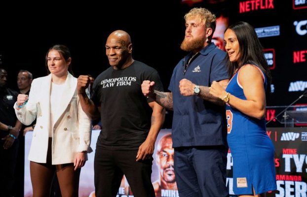 Netflix espera un nocaut deportivo en vivo con la pelea entre Jake Paul y Mike Tyson