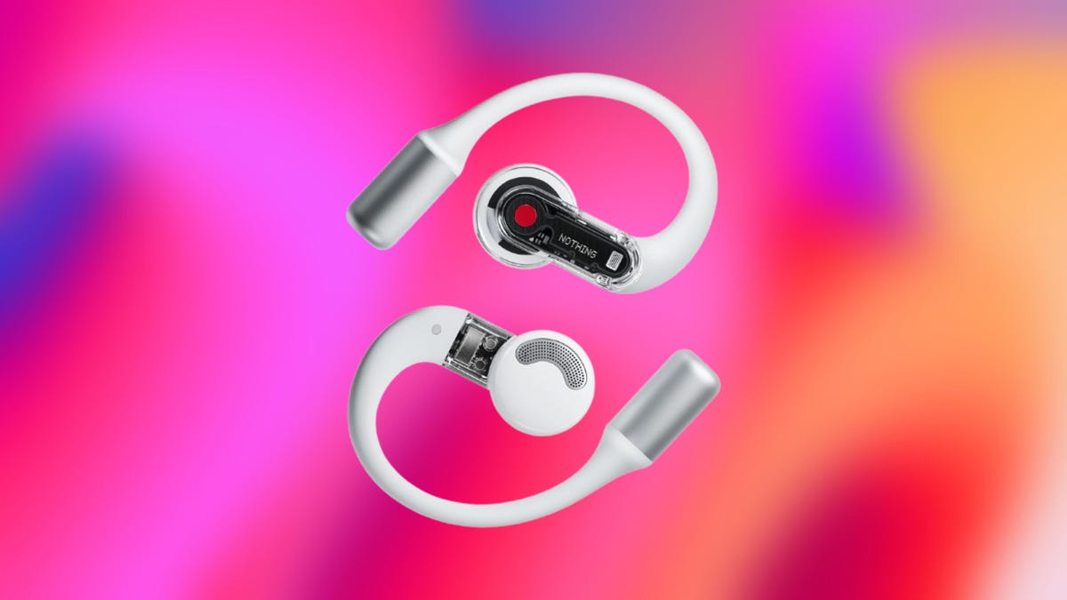 El Black Friday redujo los auriculares inalámbricos Funky Nothing Ear Open en un 32%
