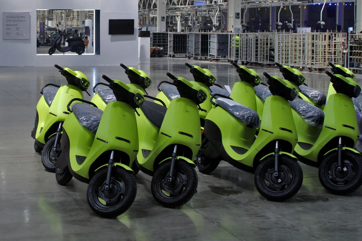 La pérdida de Ola Electric en el segundo trimestre se reduce, dice que la mayoría de los problemas de servicio son «menores»