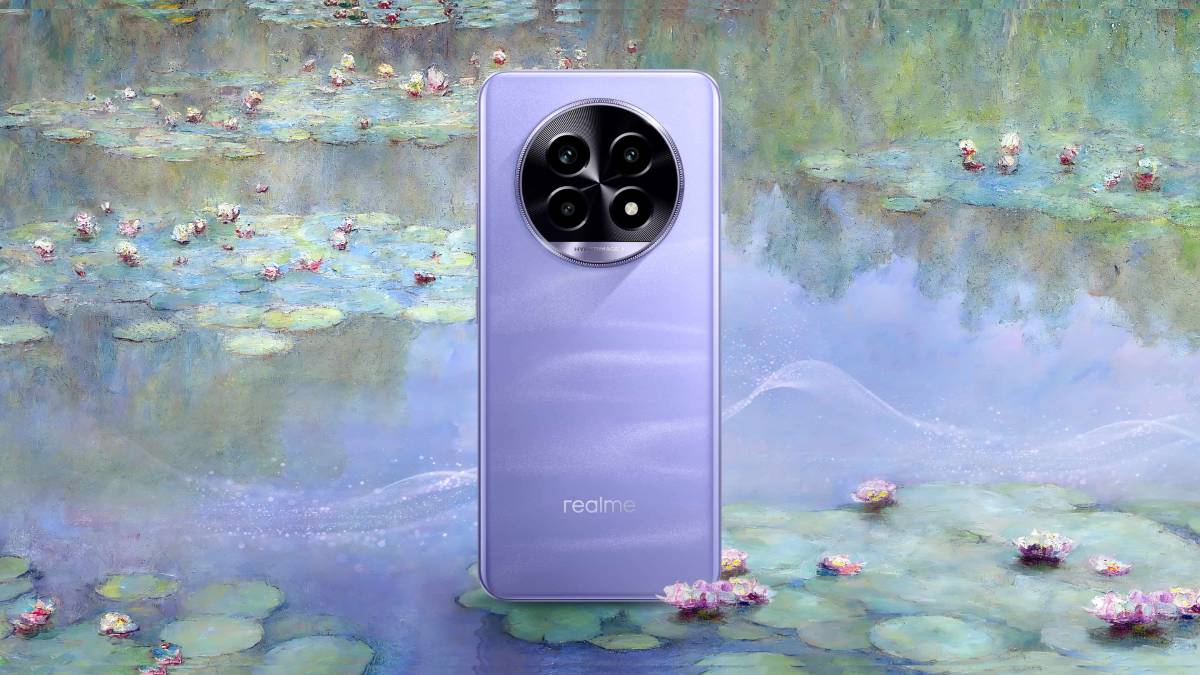 Opciones de color, RAM y configuraciones de almacenamiento de Realme 14 Pro 5G inclinadas