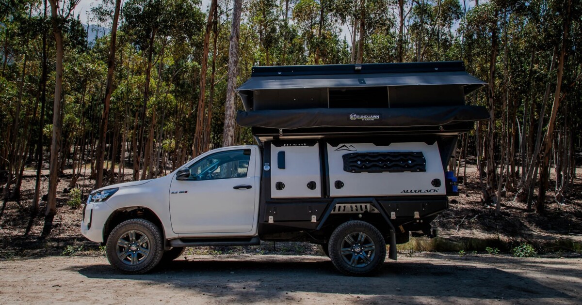 El increíblemente modular sistema de camping para camiones Toyota se adapta a todas las aventuras