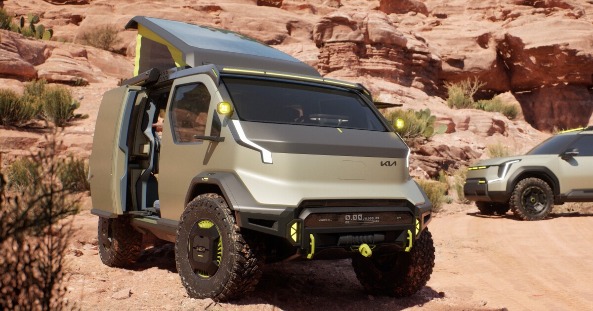 La pequeña caravana de Kia lucha contra Toyota por la supremacía de las micro-RV modulares