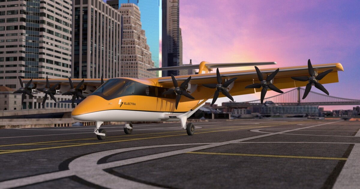 Electra amplía el avión eléctrico híbrido ultra-STOL para transportar 9 pasajeros