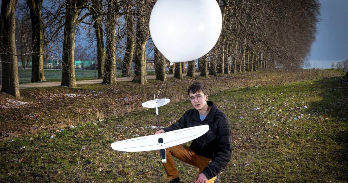 Un ingenioso dispositivo diseñado por un estudiante lleva instrumentos meteorológicos desechables a casa