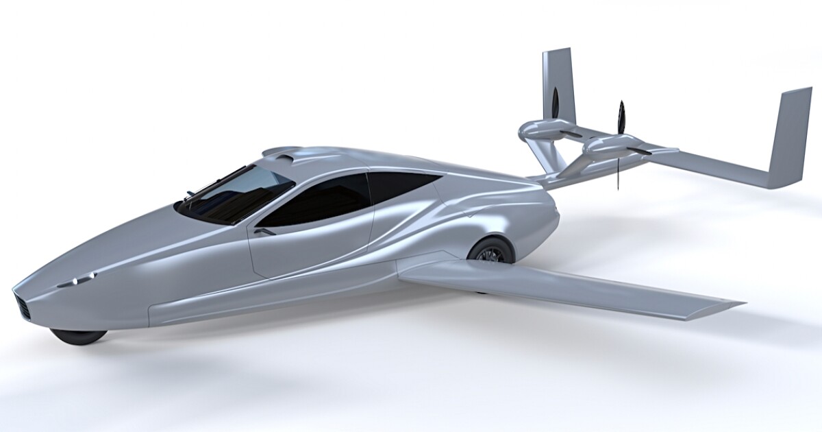 El coche volador Switchblade recibe un rediseño de producción después del primer vuelo
