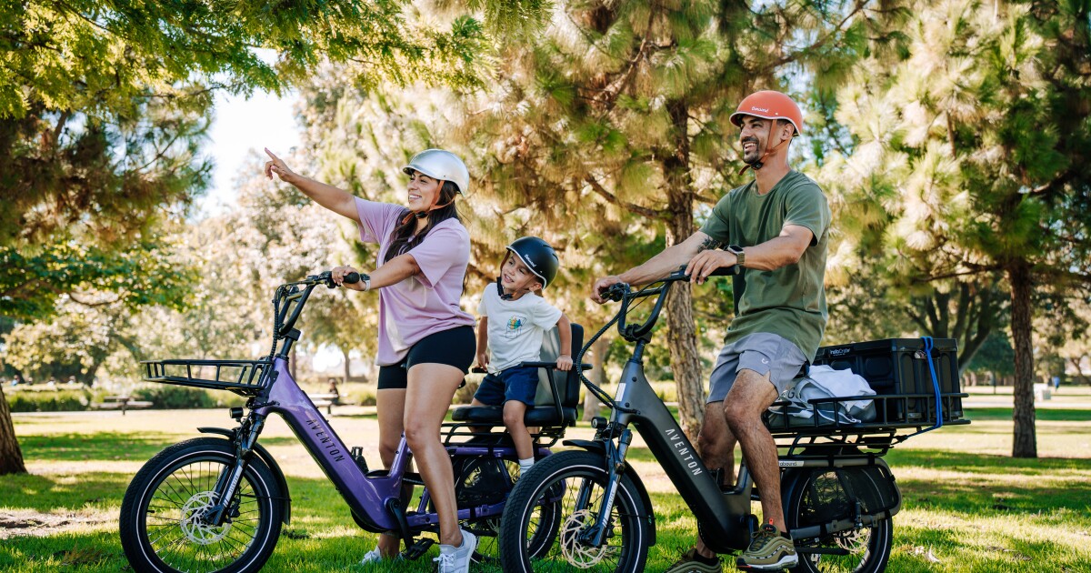 El sistema antirrobo conectado a 4G protege esta bicicleta eléctrica de carga cuando está estacionada