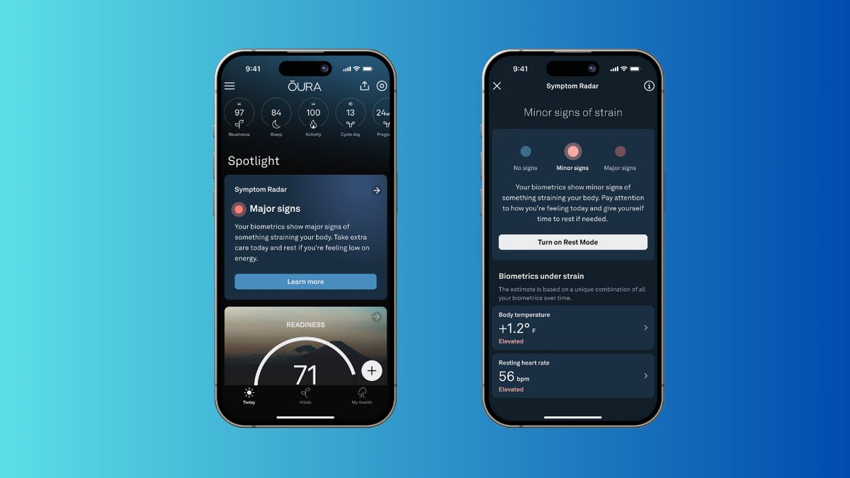 La nueva función de radar de síntomas de Oura Ring podría predecir su próximo resfriado. como funciona
