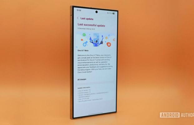 One UI 7 beta puede estar limitado a la serie Galaxy S24