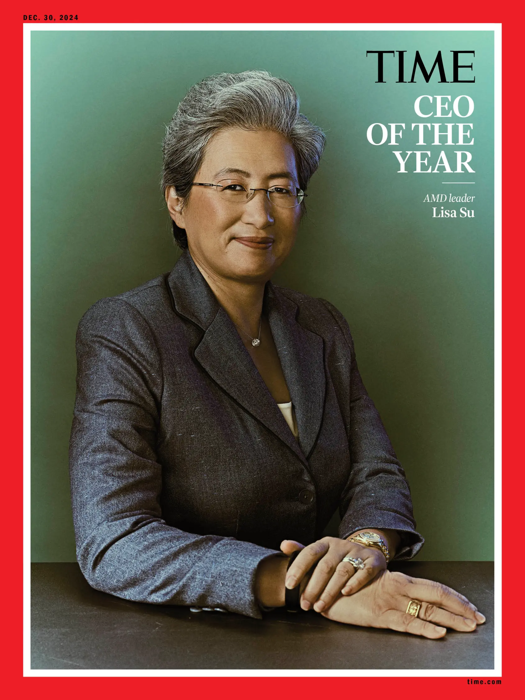 Time nombra a la jefa de AMD, Lisa Su, directora ejecutiva del año