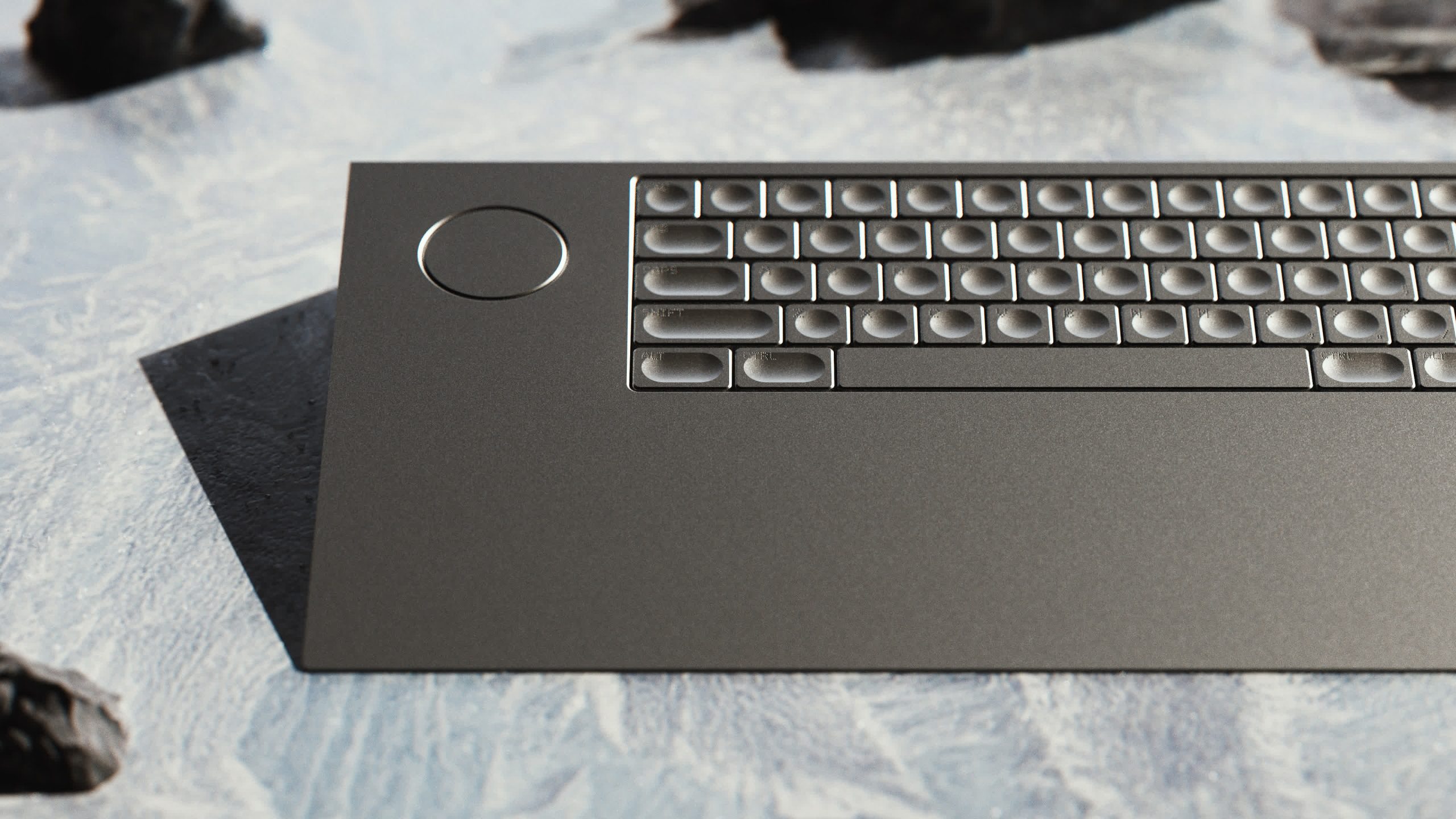 Este teclado de 1.600 dólares está hecho íntegramente de aluminio e incluye teclas
