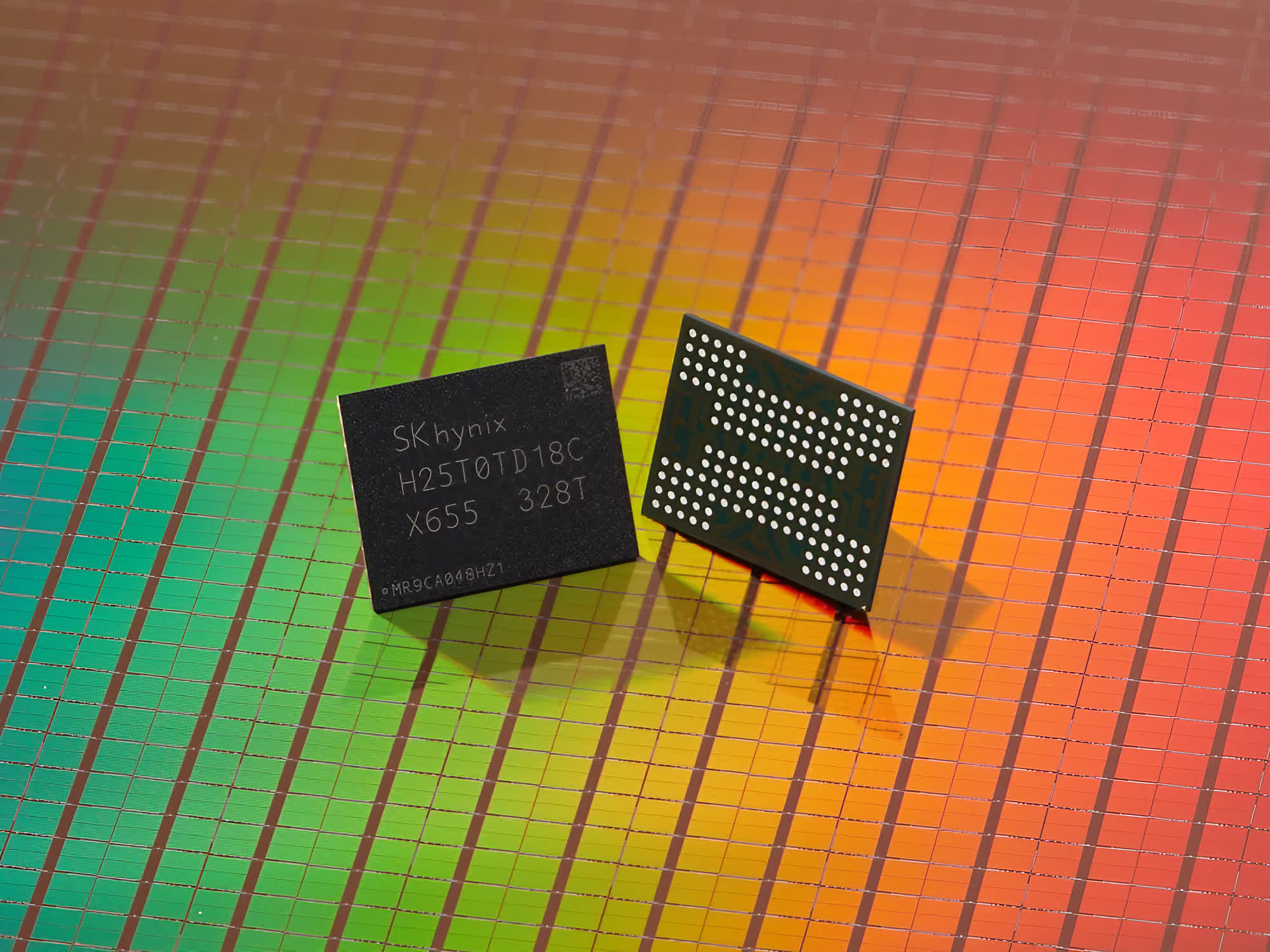 SK Hynix vence a Samsung al lanzar primero su memoria flash TLC NAND de 321 capas