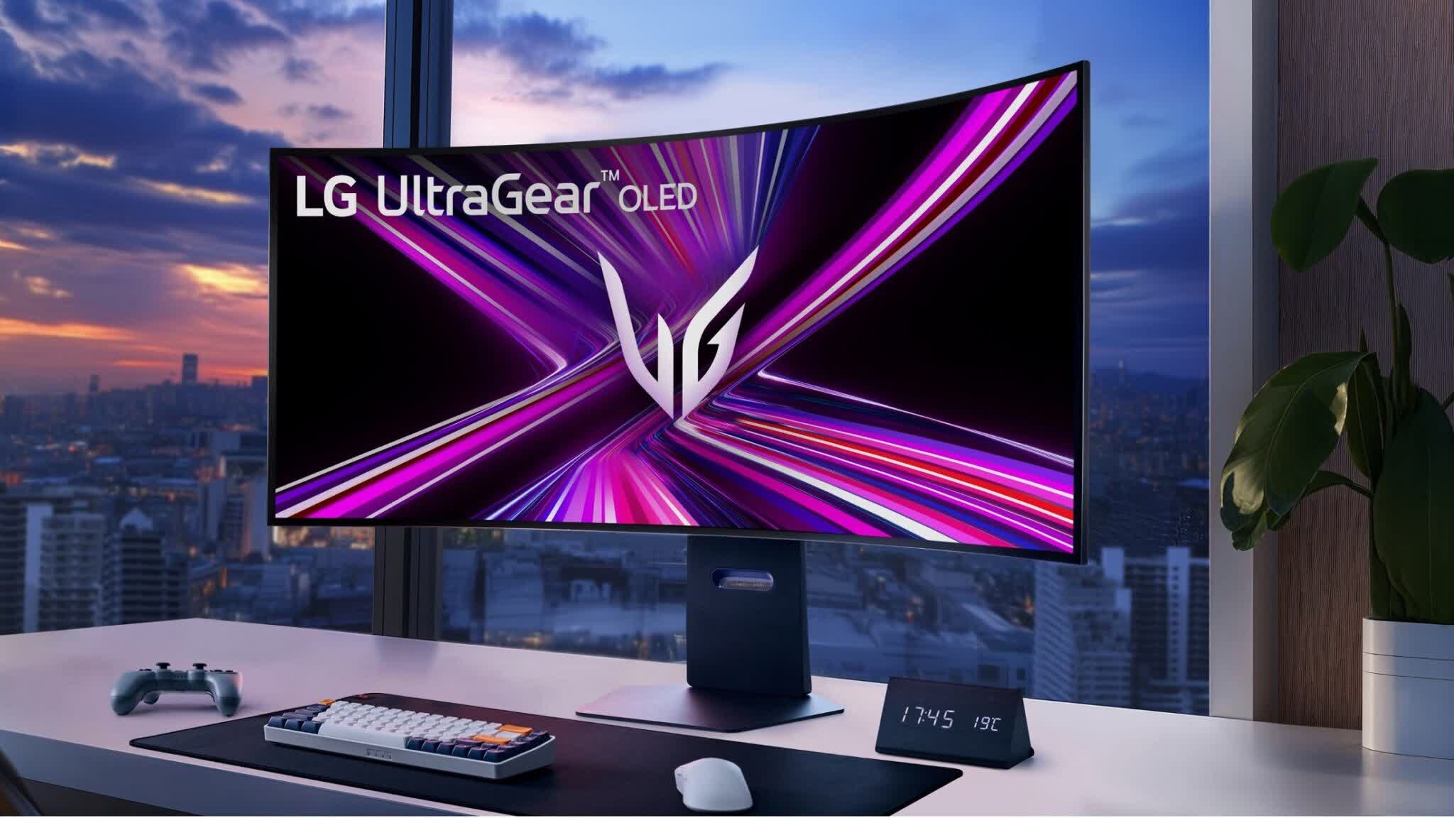 Los nuevos monitores de juegos UltraGear OLED de LG incluyen un modelo flexible 5K2K de 45 pulgadas con modo dual