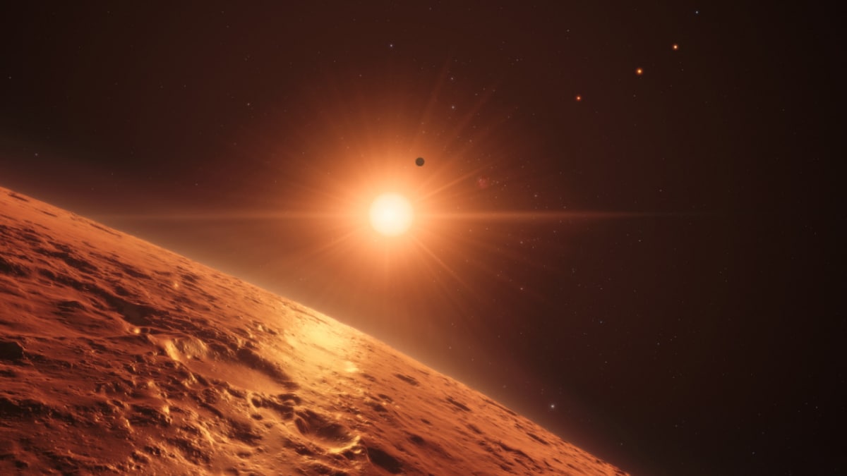TRAPPIST-1b podría tener una atmósfera rica en dióxido de carbono, revela un estudio