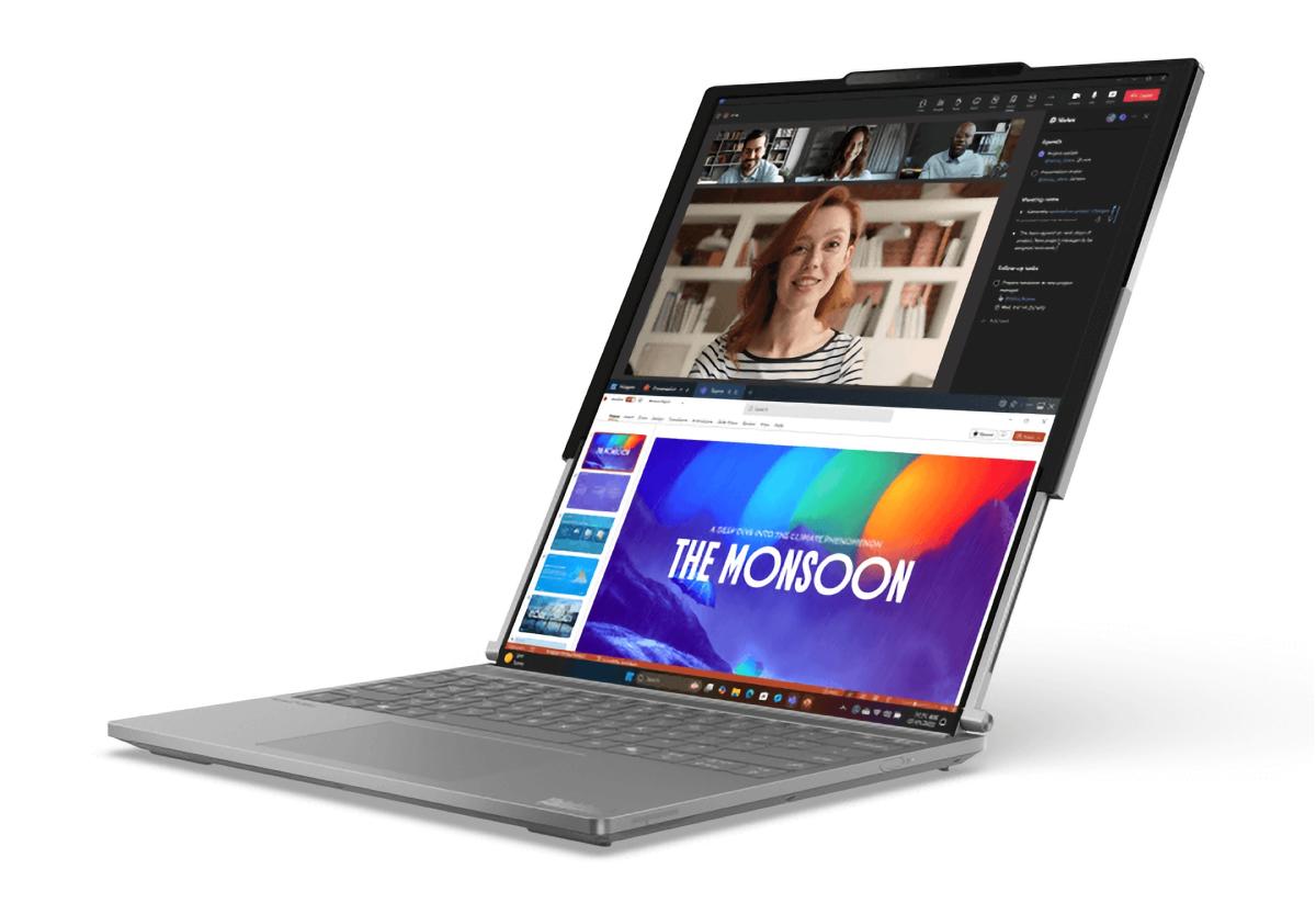 La computadora portátil ThinkBook Plus extensible de Lenovo se desenrolló accidentalmente antes de tiempo