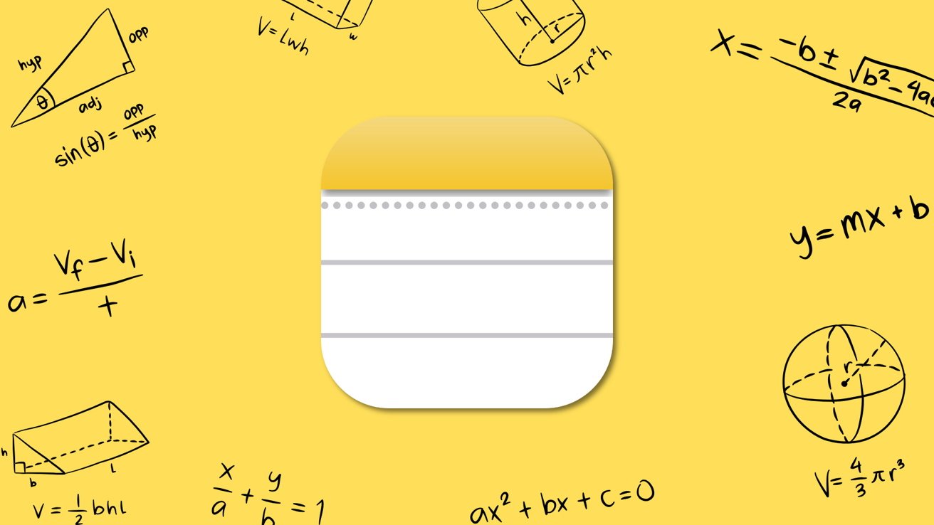 Cómo usar Apple Notes para obtener resultados rápidos de ecuaciones en iOS 18