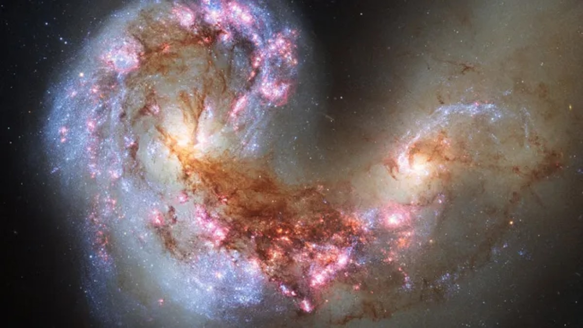 Las colisiones de antiguas galaxias pueden explicar la formación de sistemas estelares tempranos masivos