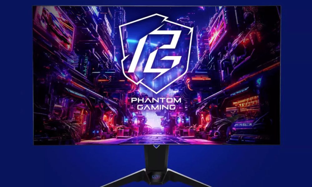 ASRock PG32UFS, un monitor dual con antenas Wi-Fi 7