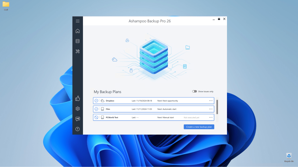 Revisión de Ashampoo Backup Pro 26: copia de seguridad de PC fácil y eficaz
