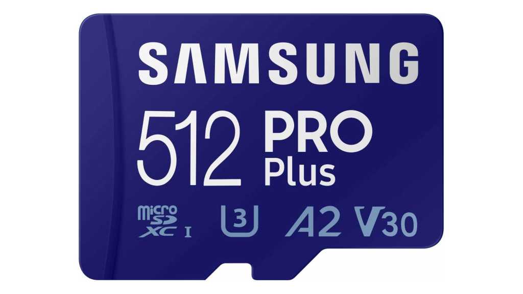 La tarjeta microSD profesional de 512 GB de Samsung ahora tiene un 50% de descuento
