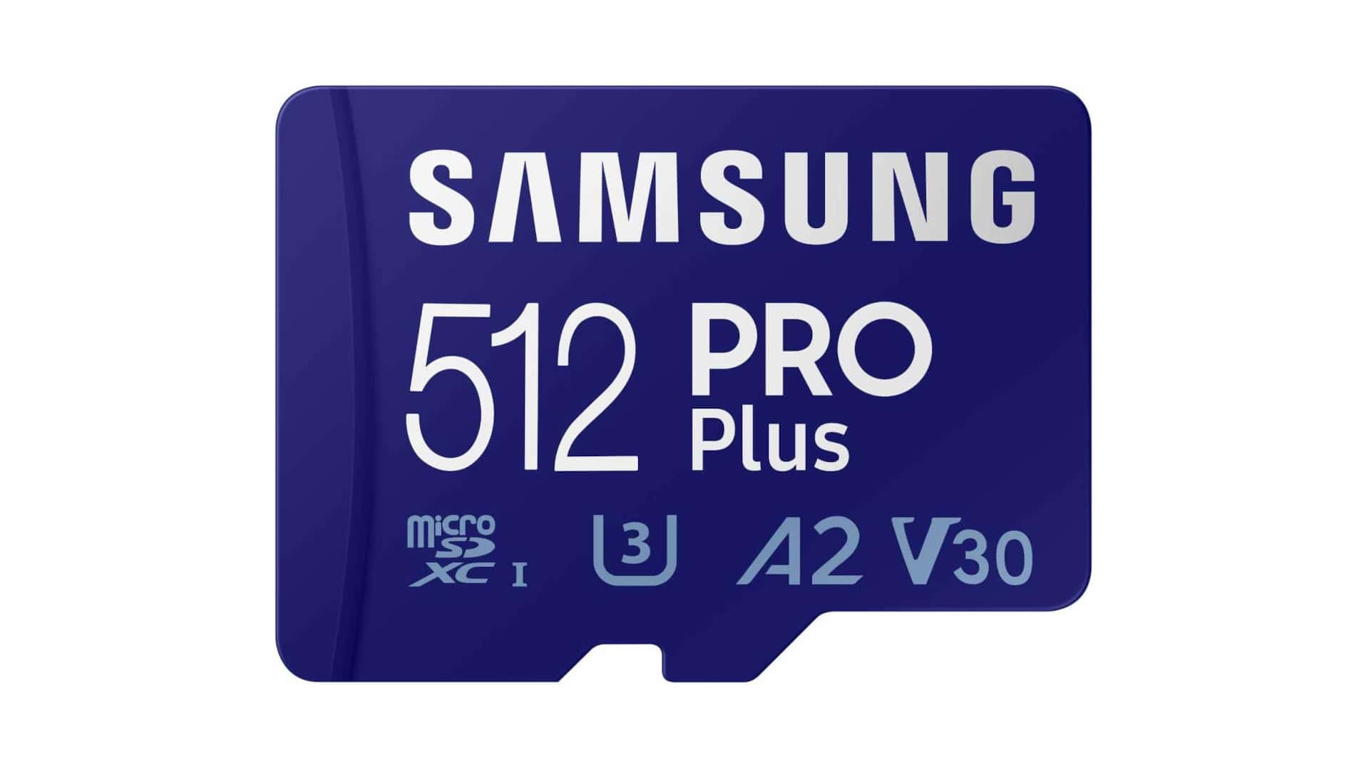 La microSD Samsung Pro Plus de 512 GB ahora cuesta solo $ 38