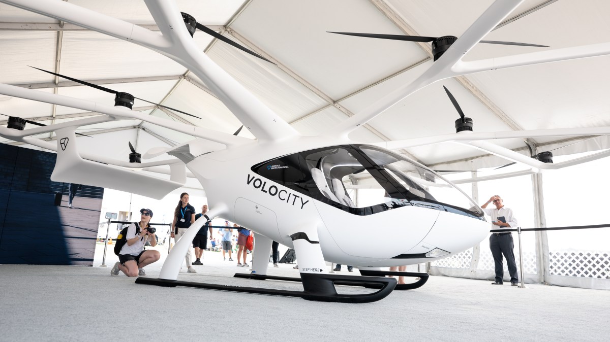 Volocopter, respaldado por Mercedes, se declara en quiebra