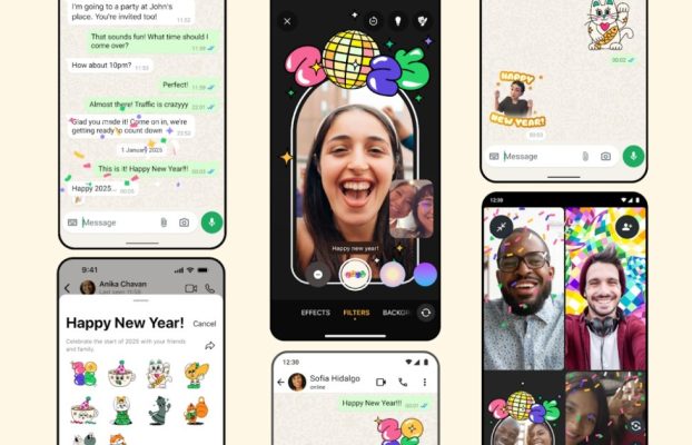 WhatsApp estrena novedades para la celebración de Año Nuevo